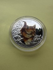 Niue DINGO PUPPY Dog $1 coin 1