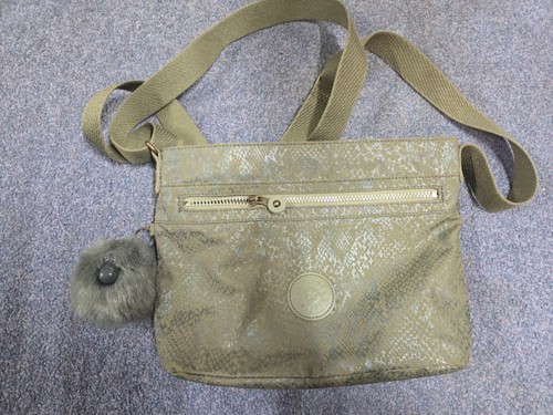Kipling green snake print - kipling,