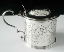 Large Antique Sterling Silver