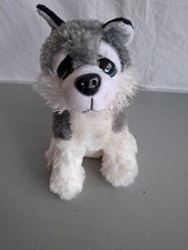 Cuddly Toy ~ Small Grey & White Cuddly Fox Cub ~ King Cuddly