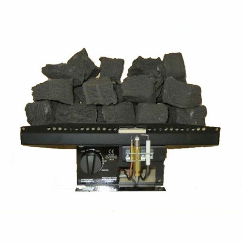 Inset gas fire victorian - fire, 16"