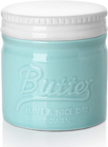 Dowan butter dish with - butter,