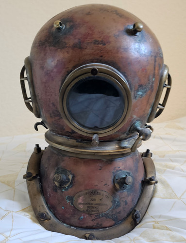 Siebe gorman diving helmet - gorman,