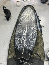 6ft10 Surfboard Custom Made By Peter Mcabe & Custom Surfboard Cover