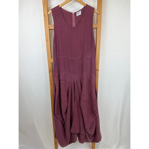 Completo lino purple linen - completo,