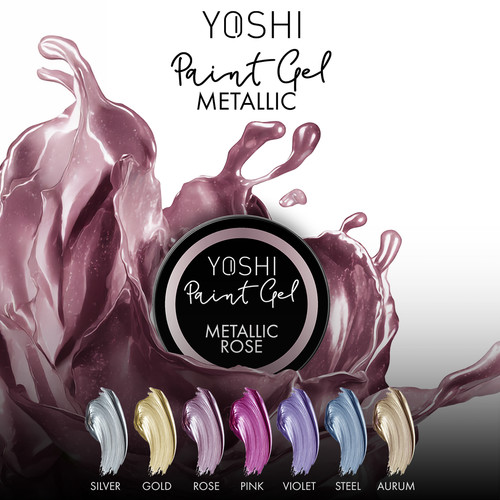 Yoshi metallic nail - nail, art