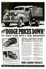 1939 dodge truck ad - 1939,