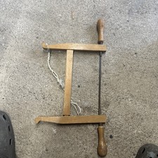 Wooden Beach Vintage Bow Saw