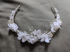 Girl's Flower Girl First Holy Communion Tiara - beautiful 