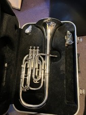 Tenor Horn Silver plated