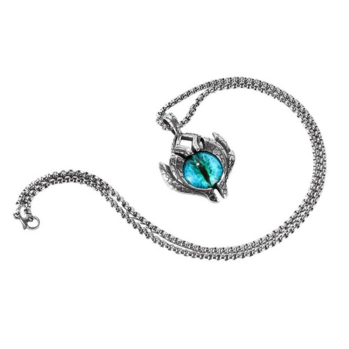 Evil eye pendant necklace - evil,