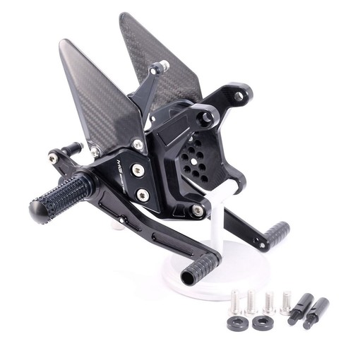 Biketec rearset kit black - biketec,