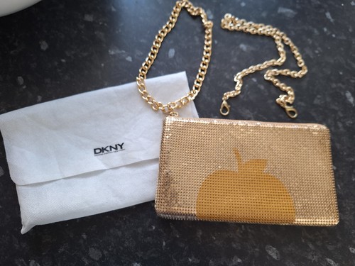 Dkny clutch purse with dust - clutch/purse,
