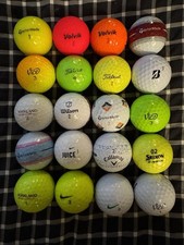 20 Assorted Premium Golf Balls