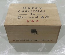 Wooden Christmas Eve Box