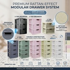Medium Rattan Drawer Storage