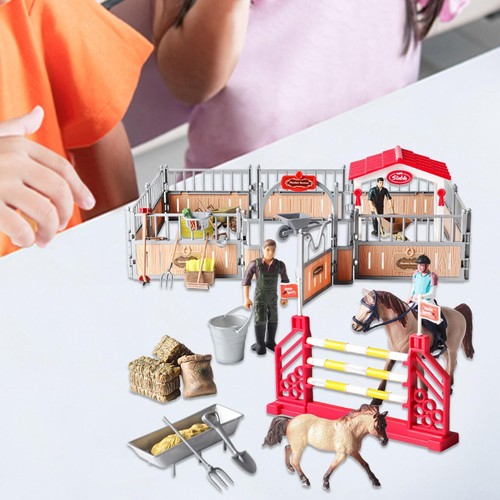 Horse and horseman playset - horse,