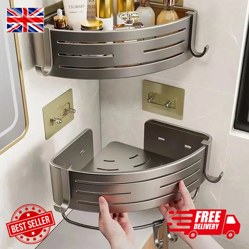 Bathroom wall corner shelf - corner,