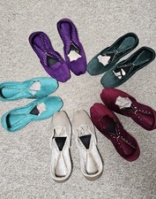 Purple ladies shoes - shoes, (khussa)