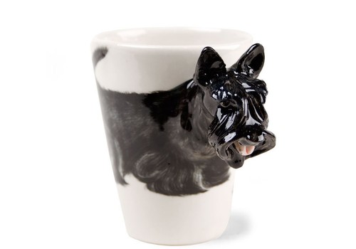 Blue witch handmade coffee - witch,