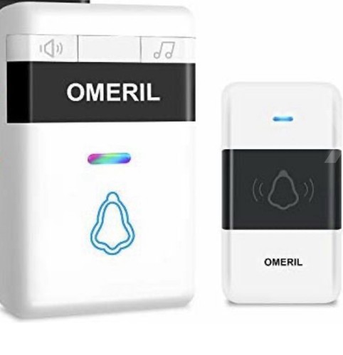 Omeril wireless doorbell plug - doorbell,