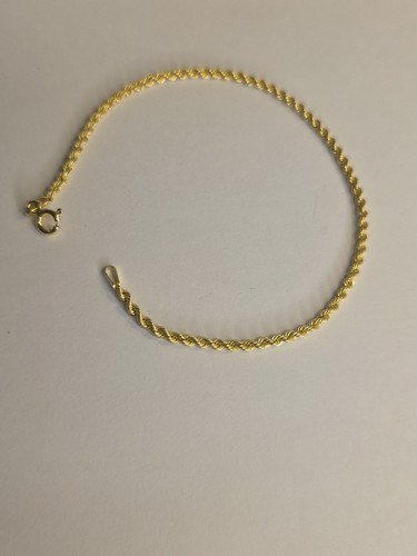 9ct yellow gold hollow - gold,