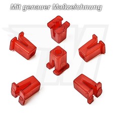 30x Spreader Nut Body Clips