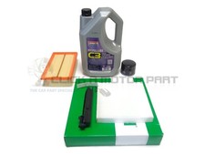 Renault Clio Mk3 1.5 DCi 08-13 Oil Air Cabin Filter 5L Engine Oil Service Kit