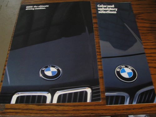 1985 bmw brochures 328i - 1985,