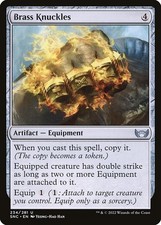 [MTG] Brass Knuckles (234) (SNC) NM