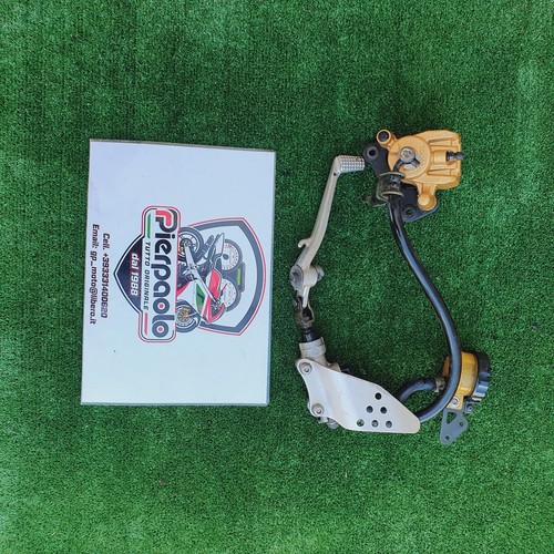 Complete rear brake - , system