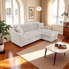 Modena Jumbo Cord 3 Seater