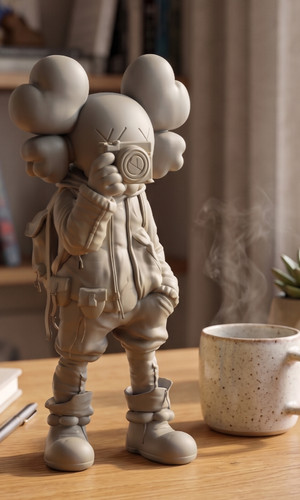 Kaws style figure large - kaws,