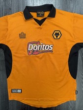 Admiral Wolverhampton Wanderers Wolves 2002/2003 Home Shirt Mens Small S