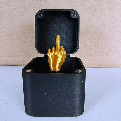Middle finger box funny - finger,
