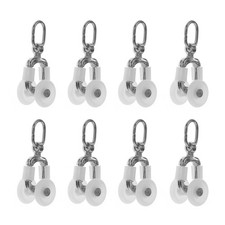  20 Pcs Curtain Gliders Track