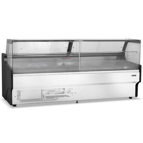 New serve over counter fridge - new,