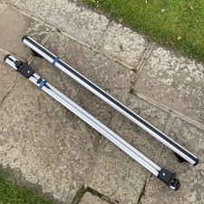 Roof Bars For Hyundai I40 Sw Estate  2012-2019 Roof Rack Cross Bars Grey 2 Pcs