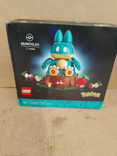 Lego pokemon munchlax figure - lego,