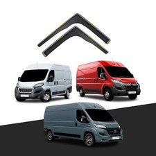 CITROEN RELAY/JUMPER/BOXER/FIAT Ducato MK3 2006-onwards VAN Wind Deflectors 2pc