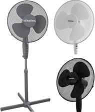 Schallen 16" Electric Oscillating Floor Standing Tall Pedestal Air Cooling Fan