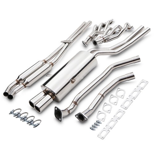 Stainless full decat exhaust - full,