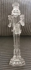 Clear Plastic Nutcracker Christmas Ornament Decoration