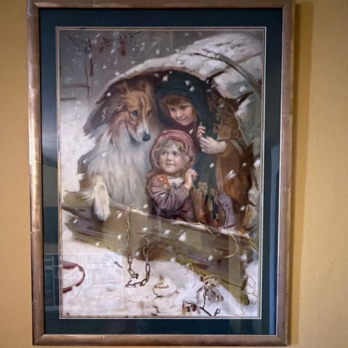 Framed portrait print - framed,