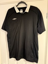Referee Black Shirt by Umbro