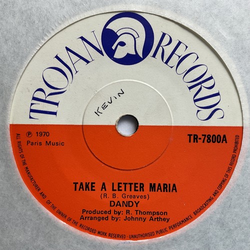 Dandy take letter - "take, a