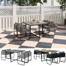 5-PC Rattan Dining Set