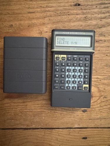 Vintage used handheld computer - vintage,