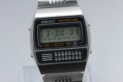 Exc seiko calculator alarm - [exc+5], calculator-alarm