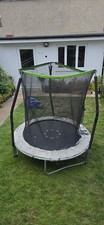 Chad Valley 6ft Outdoor Kids Trampoline with Enclosure